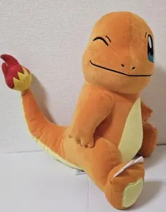 ポケモンセンター　ヒトカゲ　20 インチ　ぬいぐるみ　等身大　タグ付き ポケモンセンター ヒトカゲ 20 インチ ぬいぐるみ 等身大 タグ付き