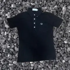 FRED PERRY フレッドペリー ポロシャツ 黒 レディースのサムネイル
