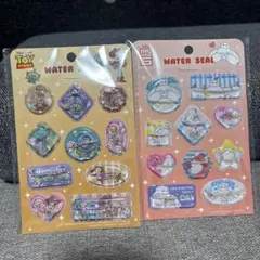 値下げ！(正規品)ベイマックス&トイストーリー　ウォーターシール２枚セット