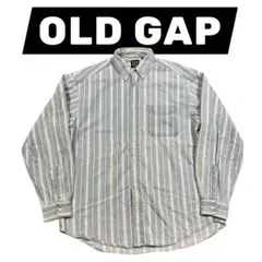 OLD GAP DENIM B/D STRIPE SHIRT