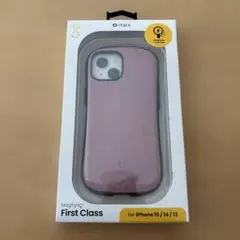 iFace First Class くすみピンク iPhone13・14・15