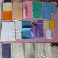 フェルト生地セット 多色 さまざまなサイズ