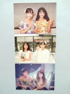 【生写真】1980年代アイドル ウインク３枚セット値引き交渉可能