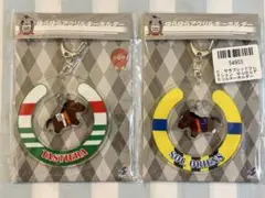 サラブレッドコレクション　ゆらゆらアクリルキーホルダー　２点