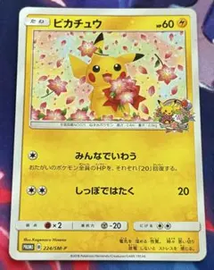 ピカチュウ：ポケモンセンター20周年記念キャンペーン PROMO SM-P
