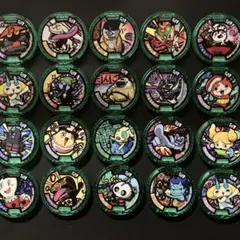妖怪ウォッチ　妖怪メダル　Uメダル　20枚