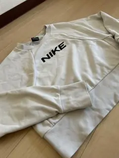 NIKE DRI-FIT トレーナー Sサイズ ライトグレー