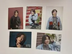 Aぇ! group 末澤誠也 公式グッズ トレカ 写真 ミニフォト グリフォ