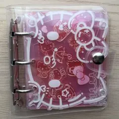 ハローキティ　シール帳　バインダー