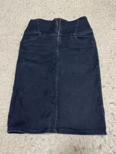 MURUA タイトスカート Mサイズ デニム調　膝丈　着回し抜群