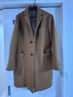 ブラウン チェスターコート