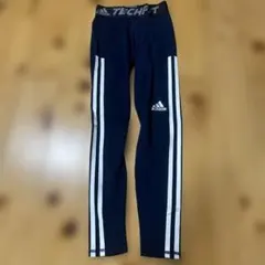 adidas TECHFIT ネイビー スパッツSサイズ