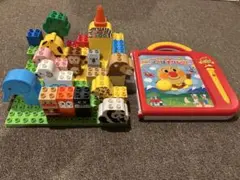 アンパンマン ブロック　NEWことばずかんDX ２点セット