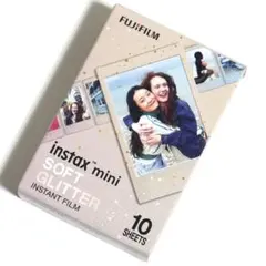 【未開封新品】チェキ instax miniフィルム ソフトグリッター 10枚入