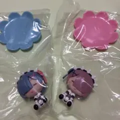 レム　ラム　ちょこのっこフィギュア　リゼロ　一番くじ