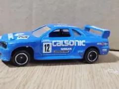 トミカ 赤箱 no.84 スカイライン GTR レーシング カルソニック 日本製
