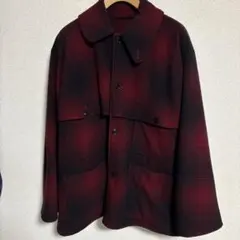 美品 COMOLI コモリ ナッピングウール チェック マッキノウクルーザー 3