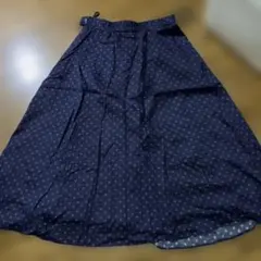 KUMIKYOKU ネイビー フレアスカート サイズ2