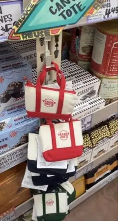 即日発送【11月発売最新作】TRADER JOE'S マイクロトートネイビー