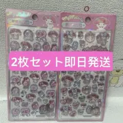 32-正規品❣️サンリオマイメロディ ❤️ボンボンドロップシール2枚セット