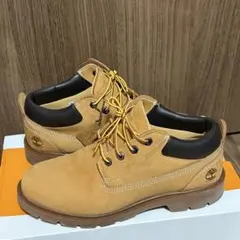 25.5 Timberland ベーシックOX アイコン ブーツ 防水 イエロー