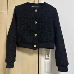 2025年最新】zara クロップドボンバージャケットの人気アイテム - メルカリ