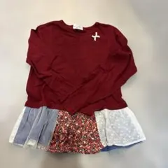 女の子 キッズ 長袖Tシャツ 140