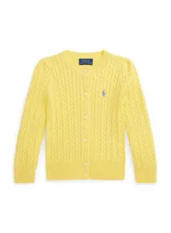 POLO/RALPH LAUREN ミニケーブル コットン カーディガン 120