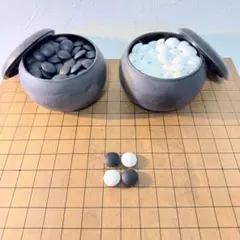 囲碁　碁石　瑪瑙碁石　大理石　碁笥　D　R4559 囲碁 碁石 瑪瑙碁石 大理石 碁笥 - メルカリ