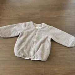 petit main ボアアウター 90サイズ ベージュ