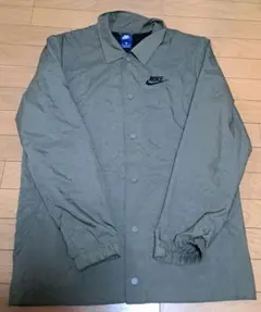 NIKE コーチジャケット カーキ Mサイズのサムネイル