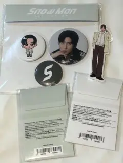 Snow Man 1st POP-UP オリジナルグッズ スノーマン 目黒蓮