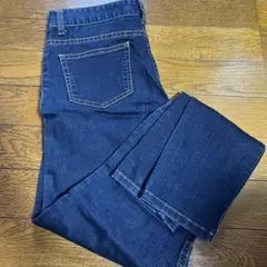 GLOBAL WORK スキニーデニム S ダークブルー