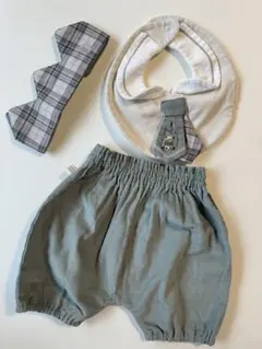 mocmof ベビー セレモニースーツ 3点セット　新品未使用