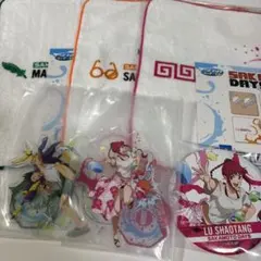 サカモトデイズ セガラッキーくじ アクスタ ハンドタオル 缶バッジ ルー 平助