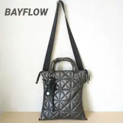 BAYFLOW ベイフロー チャーム付キルトトート S ショルダー・ハンドバッグ