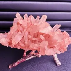爆レア❗️浄化❗️超綺麗♡超強いパワー ピンク ヒマラヤ クラスター天然石A1552