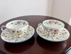 MINTON ミントン ハドンホール カップ&ソーサー 2客