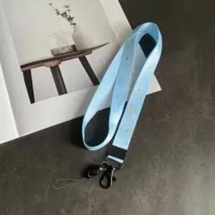 たまごっちパラダイス ネックストラップパステル 水色 スマホ　IDカード