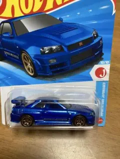 358‼️Hot Wheels Nissan Skyline GT-R BNR34のサムネイル