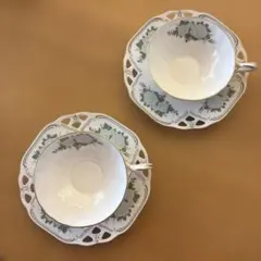 NARUMI 百万本の薔薇 カップ　ソーサー　2客セット 加藤登紀子