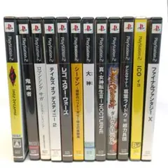 PlayStation2 ソフト11本セット＋FF10付属DVD