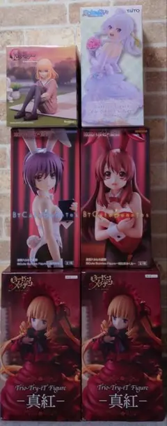 【未開封】美少女フィギュア まとめ売り 6点セットのサムネイル