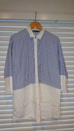 ZARABASICのロングブラウス