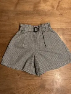 チェック柄ハーフパンツ　A.V.V