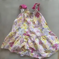 ZARAノースリーブ 花柄 ワンピース 2y 92cm 90サイズのサムネイル