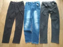 男子　長ズボン　３点セット　１５０