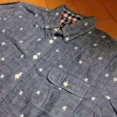 グラニフドクロブルーコットンBD