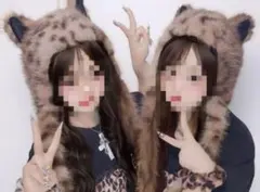 ヒョウ柄 コスプレ ファー