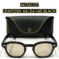 【極美品】正規品 モスコット レムトッシュ 44 ブラック ライトブラウンレンズ